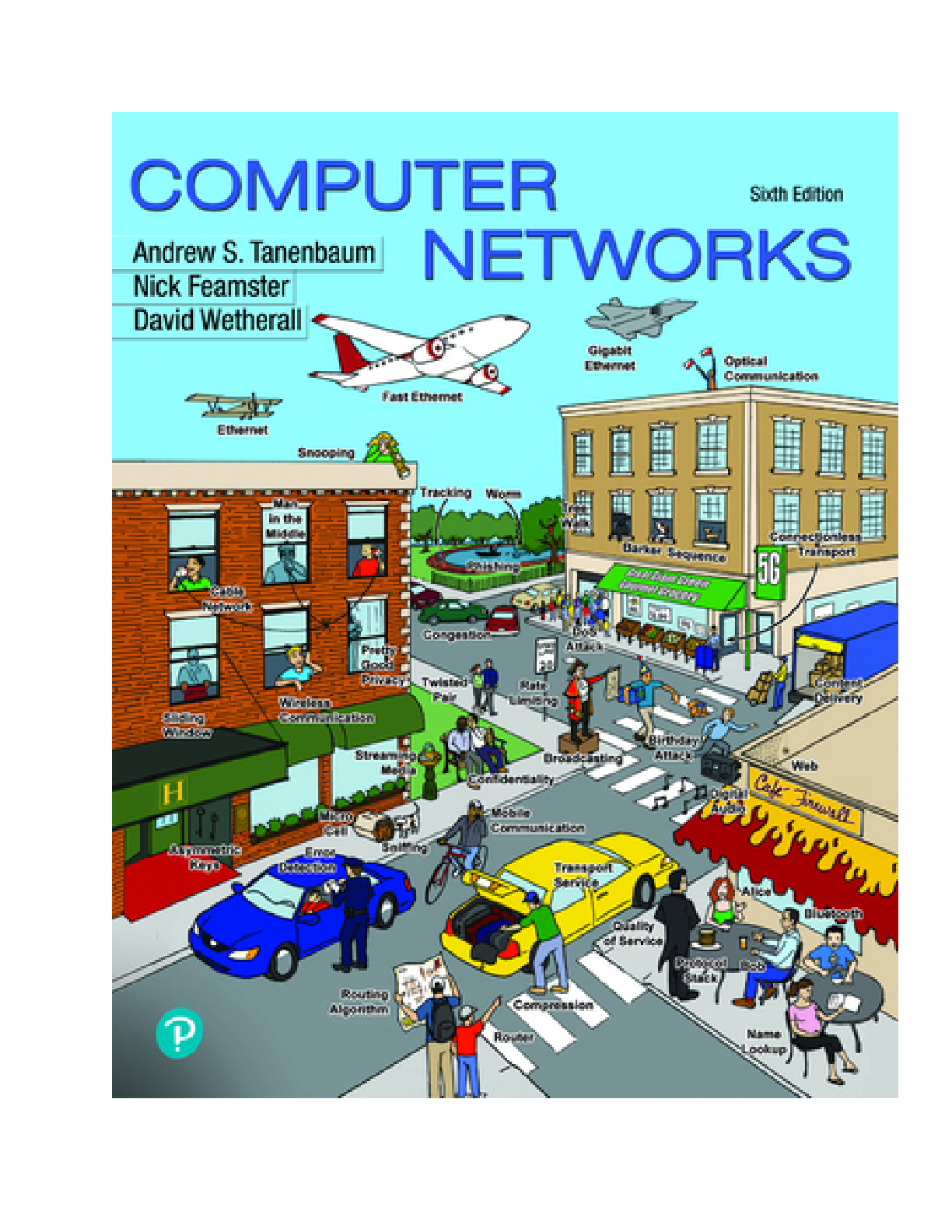 Preview of Computer Networks 6th edition By Andrew S. Tanenbaum, Nick Feamster, David J. Wetheralln (